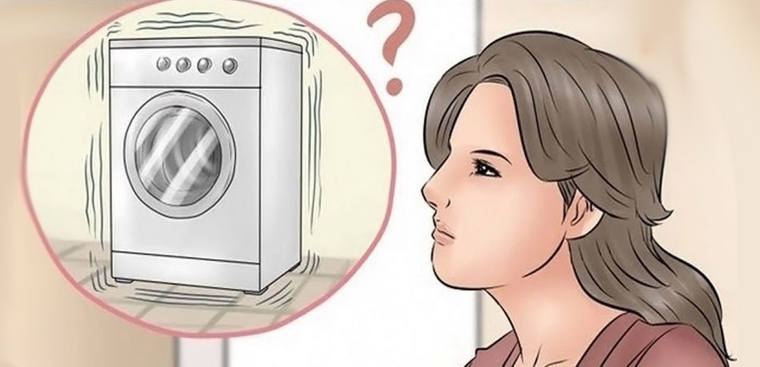 Cách khắc phục máy giặt rung lắc mạnh và kêu to khi giặt